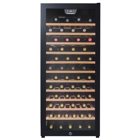 Danby 94-Bottle Freestanding Wine Cooler in Black