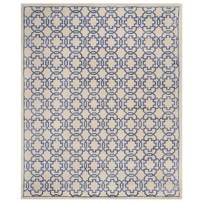 Safavieh MOS152A Mosaic Area Rug, Cream / Purple, MOS152A-8