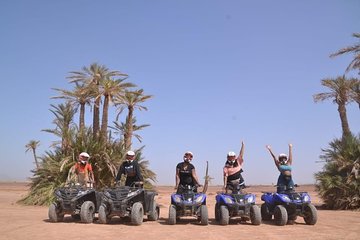 Marrakech Desert and Palm Grove Private Tour by Quad Bike