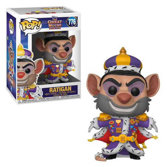 Disney Great Mouse Detective Ratigan Funko Pop! Vinyl