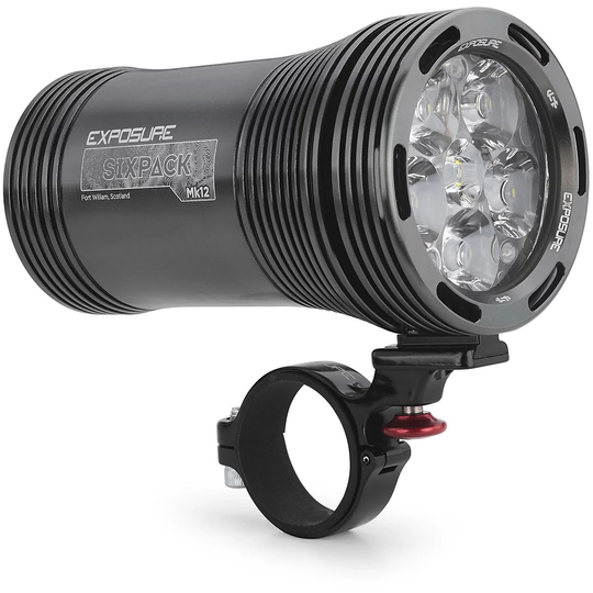 Exposure Six Pack MK12 Front Light - Gun Metal Black