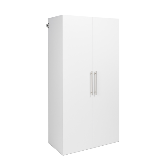 Prepac HangUps Large Storage Cabinet - 36-in - White