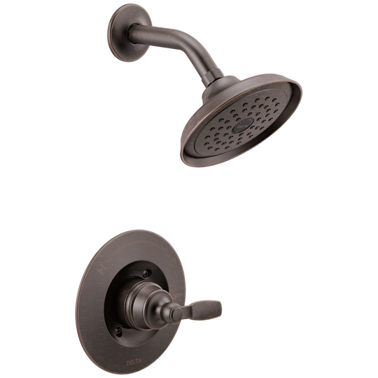 Delta Woodhusrt Shower Faucet with Shower Head - Venetian Bronze