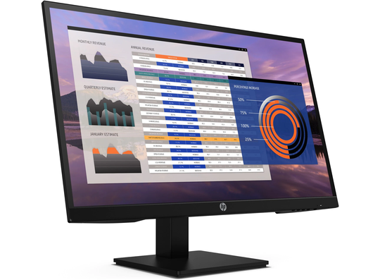 HP P27h G4 Full HD Monitor with Stereo Audio