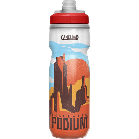 Camelbak Podium Chill 21oz 2022 Limited Ed Bottle SS22 - One Size} - Desert