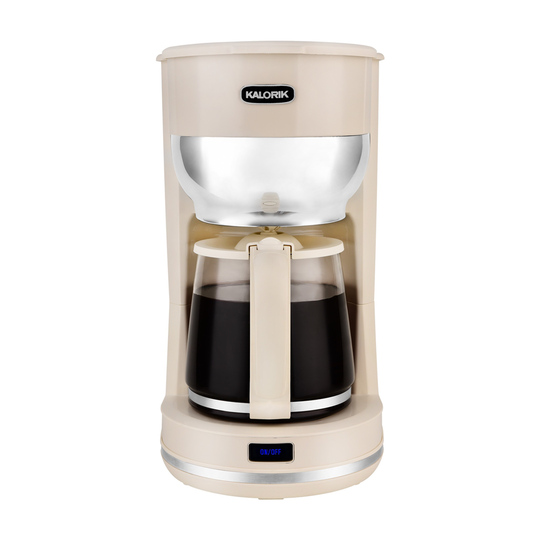 Kalorik 10-Cup Cream Retro Coffee Maker