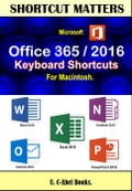 Microsoft Office 356/2016 Keyboard Shortcuts For Macintosh