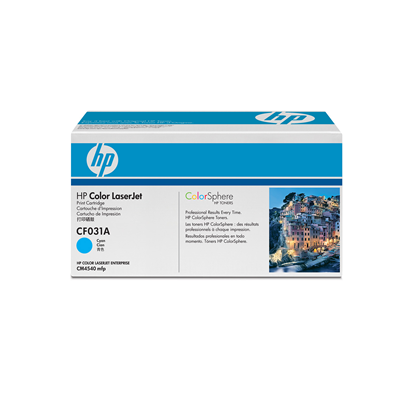 HP 646A (CF031A) Cyan Original LaserJet Toner Cartridge - CF031A
