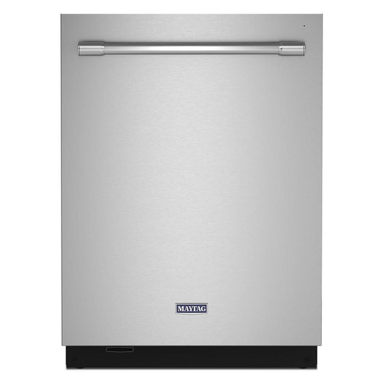 Maytag 24-in 44 dB Fingerprint-Resistant Stainless Steel Built-In Dishwasher - Energy Star Certified