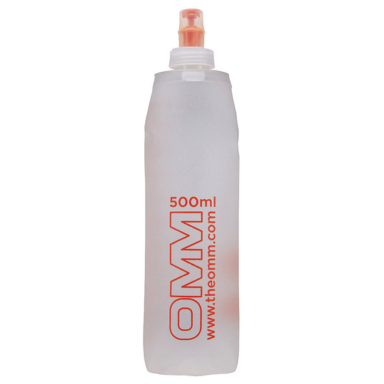 OMM Ultra Flexi Flask 500ml Bite Valve - One Size} - Clear
