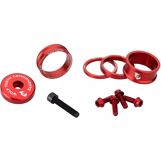Wolf Tooth Anodised Bling Kit - Red