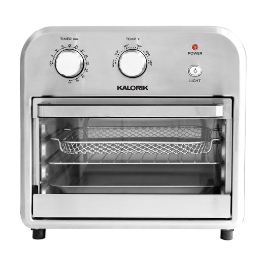 Kalorik 12-L Black/Stainless Steel Air Fryer