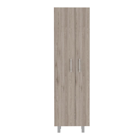 FM Furniture Norway Light Grey/White Composite Pantry