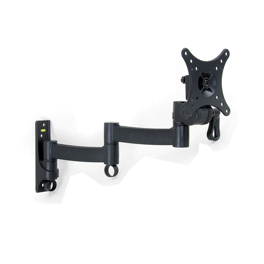 TygerClaw 10-in to 24-in Black Full Motion Wall Mount