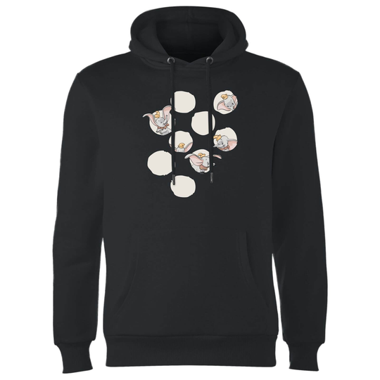 Dumbo Peekaboo Hoodie - Black - S - Black