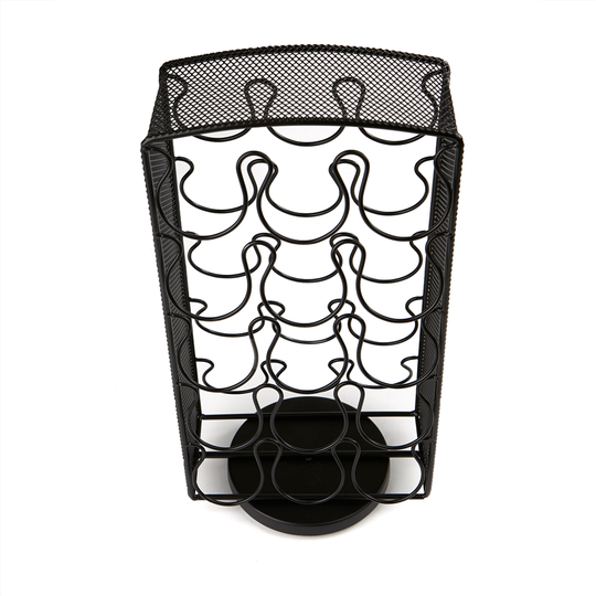 Mind Reader Black Carousel Single-Serve Coffee Pod Holder