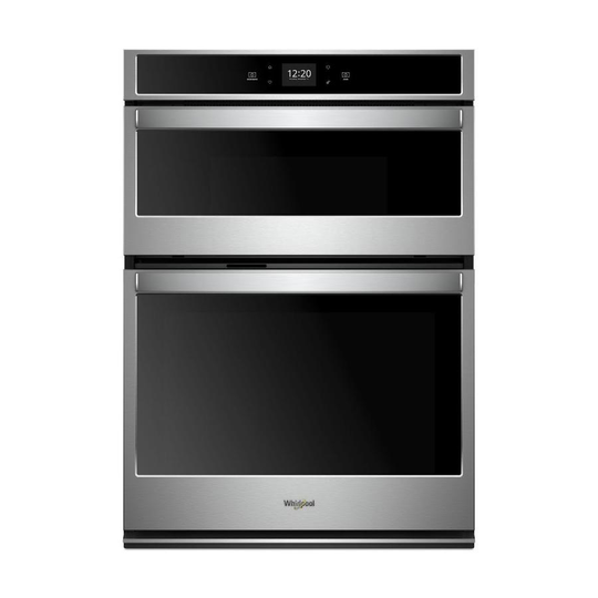 Whirlpool 30-in Self-Cleaning Microwave Wall Oven Combo (Stainless Steel)