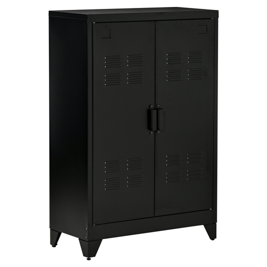 HomCom 29.5-in W Steel Freestanding Utility Storage Cabinet