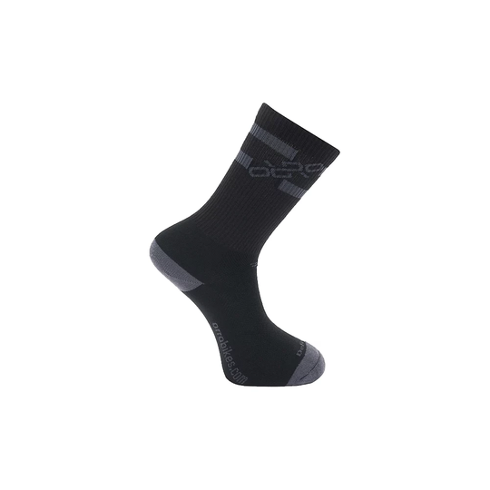 Orro X DeFeet Levitator Trail Cycling Socks SS21 - S} - Black-Grey