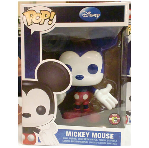 Disney Funko Mickey Mouse (9 Pop! Red/Blue Colorway) Pop! Vinyl