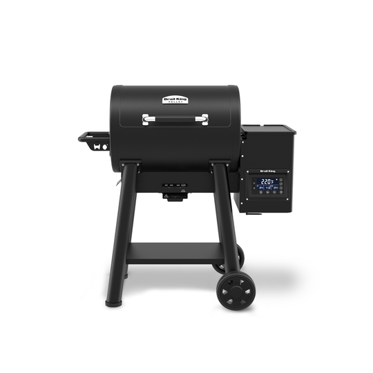 Broil King Crown Pellet 400 640-sq. in. Black Pellet Grill
