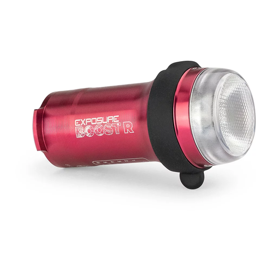 Exposure BoostR Rear Light with DayBright - Red