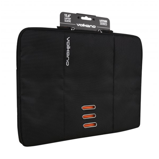 Volkano Latitude Series 14.17-in x 10.63-in x 0.79-in Black Laptop Bag