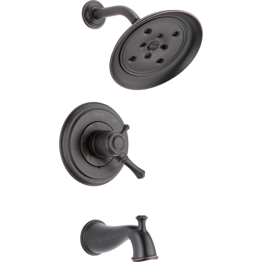 Delta Cassidy 17 Series Bath and Shower Trim Set - Venetian Bronze
