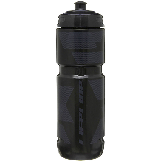 LifeLine Water Bottle 800ml - 800ml} - Black - Black