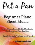 Pat a Pan Beginner Piano Sheet Music
