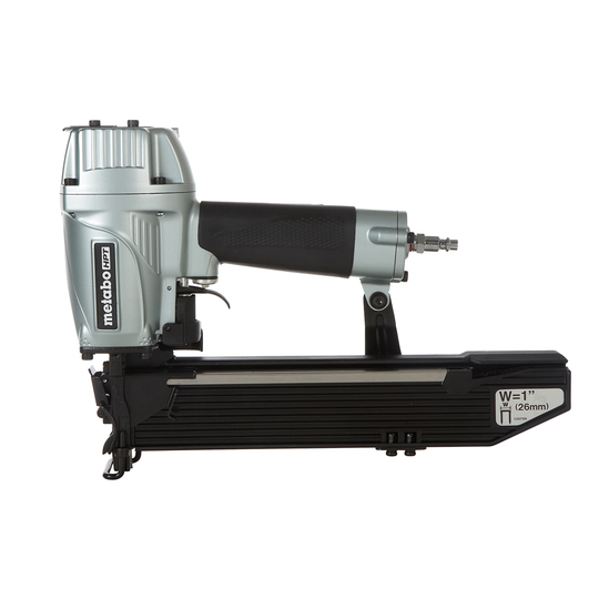 Metabo HPT 16-Gauge 1-in Wide Crown Construction Pneumatic Stapler