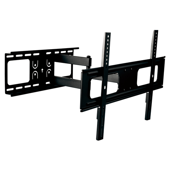 RCA Full Motion Wall Black TV Mount for TVs up to 80-in (Hardware Included)