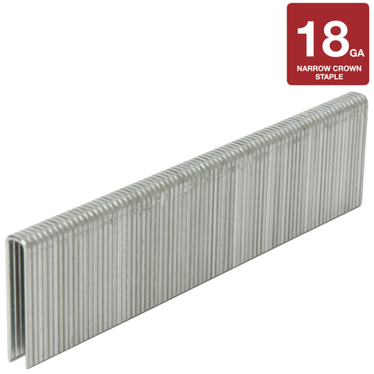 Metabo HPT 1-1/2 Inch x 1/4 Inch 18 Gauge Narrow Crown Finish Staples Metabo HPT 11107SHPT