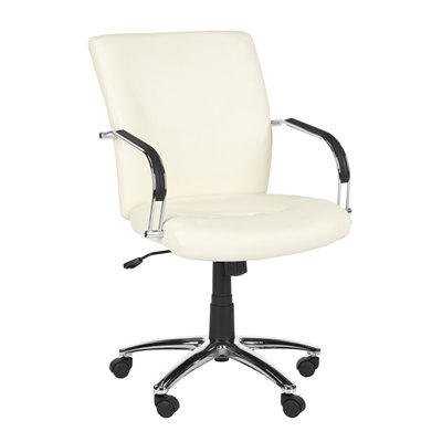 Safavieh Fox 22.2-in Black Lysette Desk Chair