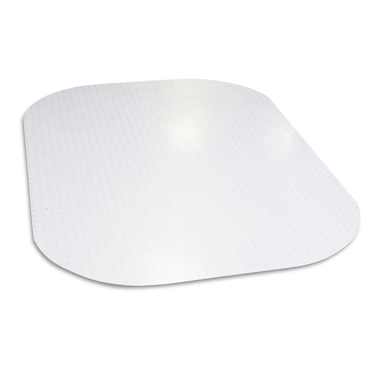 Evolve 5-ft x 3.75-ft Clear Rectangular Office Chair Mat