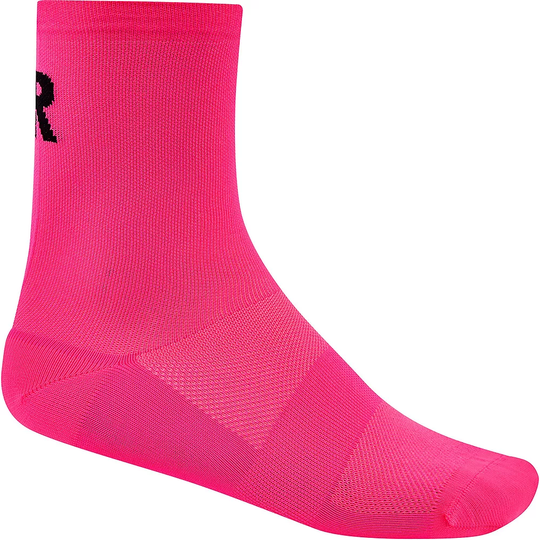 Ratio Pretty Plain 16 cm Sock - L/XL} - Pink