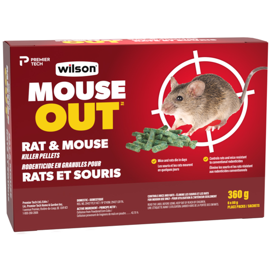 Wilson Wilson Predator Rodenticide Pellets 6 Pack 360G