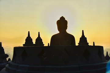 Borobudur Sunrise Merapi Lava Tour and Prambanan Temple