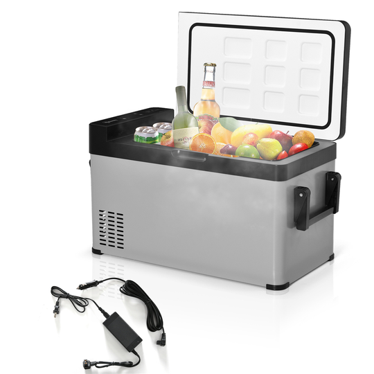 Outsunny Grey 40-L Portable Electric Cooler