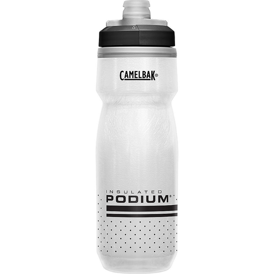 Camelbak Podium Chill 620ml Water Bottle - 620ml} - White-Black