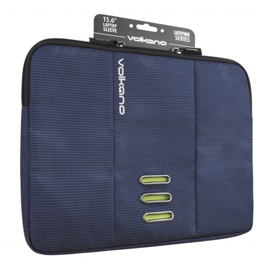 Volkano Latitude Series 14.17-in x 10.63-in x 0.79-in Purple Laptop Bag