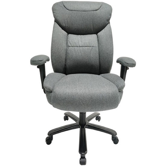 TygerClaw Big-and-Tall Executive Chair - Gray
