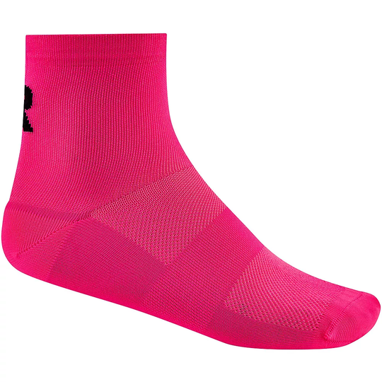 Ratio Pretty Plain 10 cm Sock - L/XL} - Pink