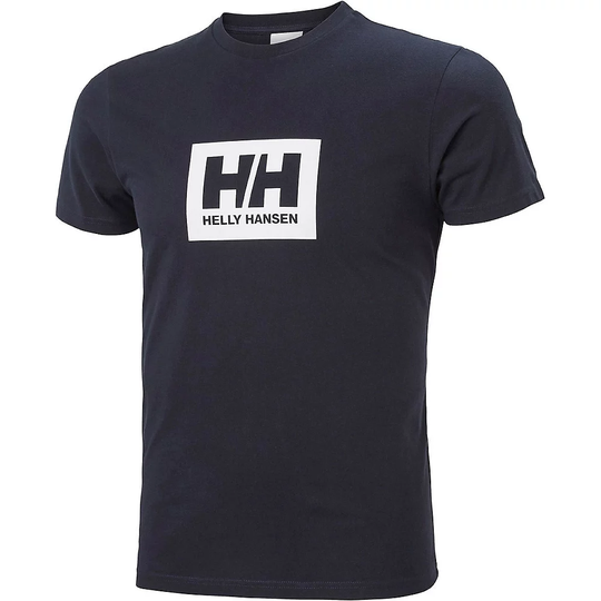 Helly Hansen HH Box Tee AW21 - L} - Navy