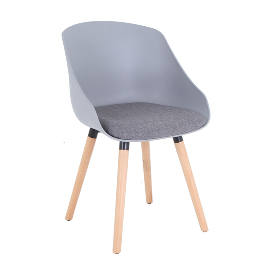 TygerClaw Grey Contemporary Ergonomic Manager Chair