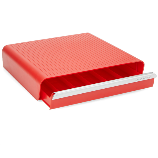 Mind Reader Red 36-Capacity Single-Serve Coffee Pod Drawer