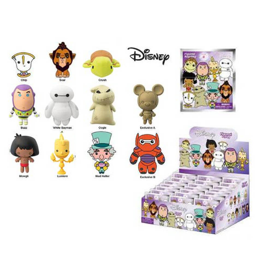 Disney 3D Series 4 Figural Foam Key Chain
