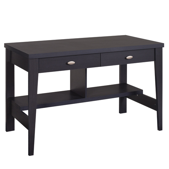 Corliving Folio Black Espresso Two Drawer Desk