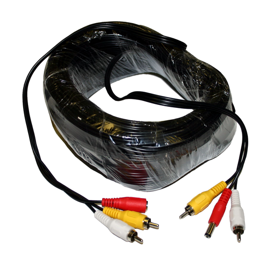 Seqcam RCA Audio Video Cable - 150-Feet