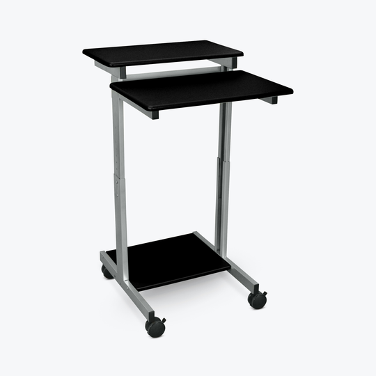 Luxor 24-in Standing Presentation Station - Black